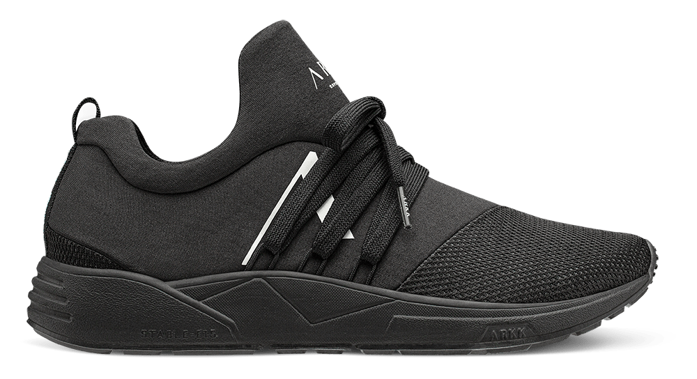 ARKK NOS Raven Mesh | All Black White Raven