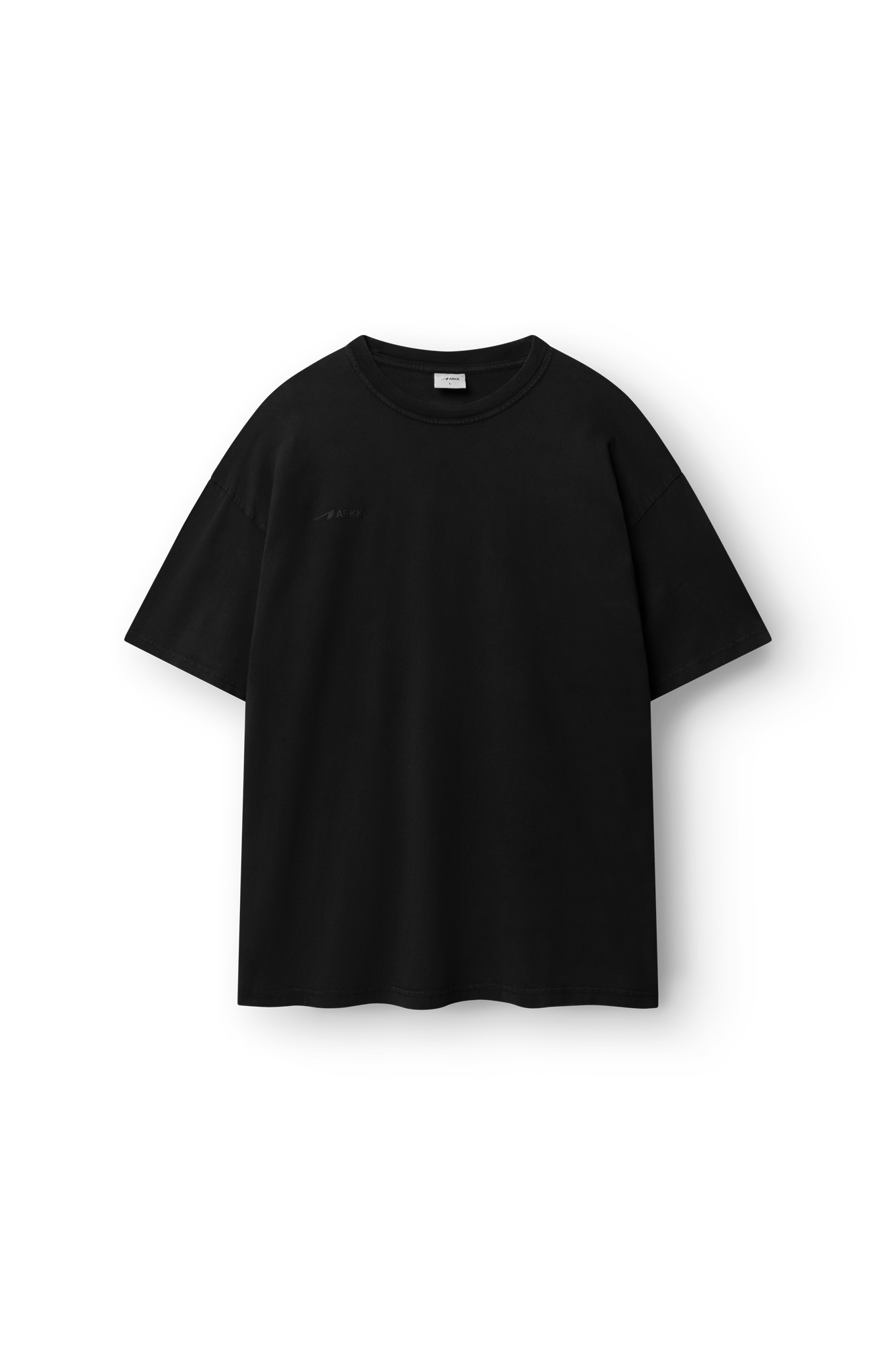 ARKK Apparel 3D Logo Boxy Tee | Black T-Shirt