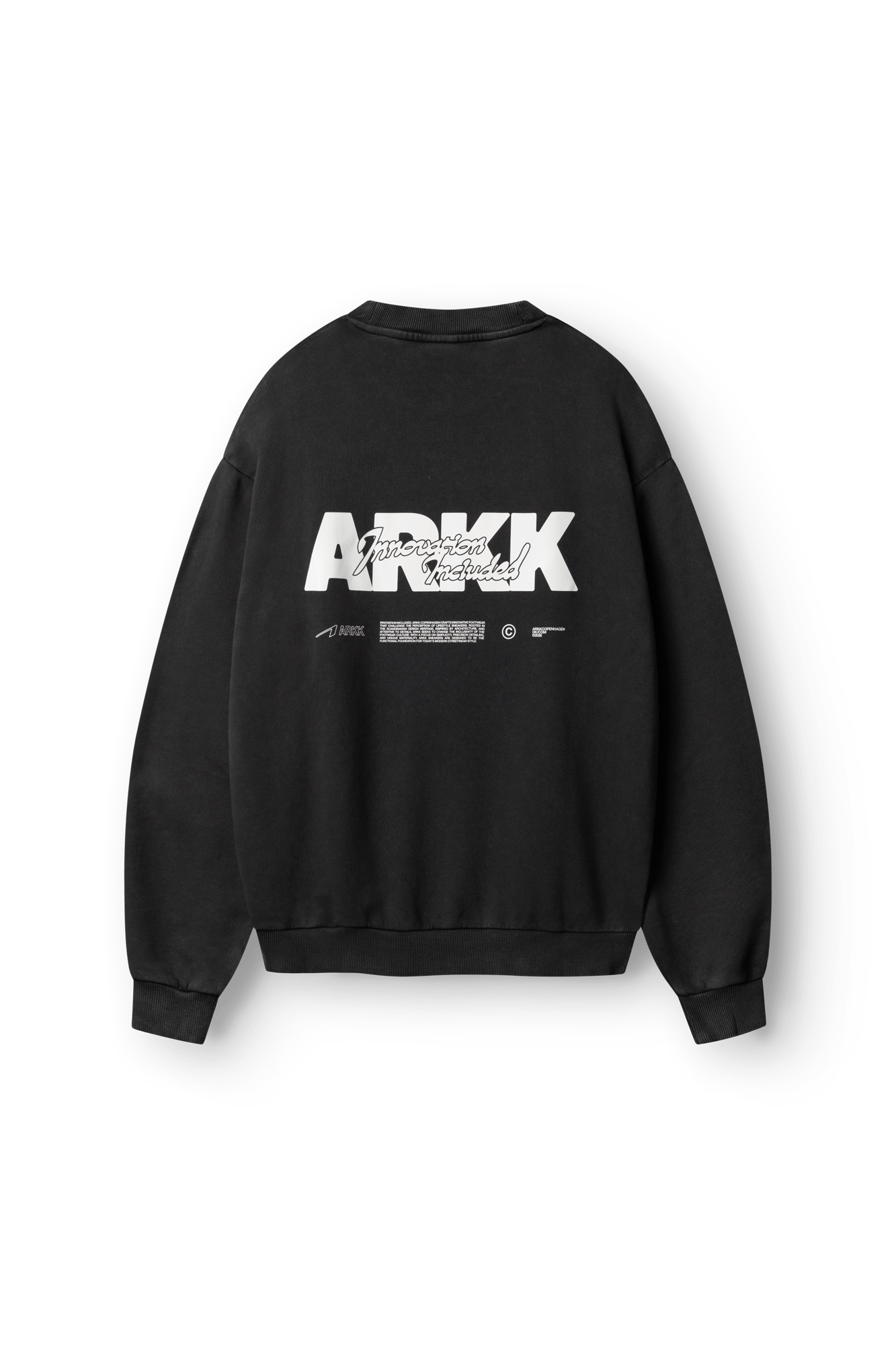 ARKK Apparel ARKK Boxy Crew 2.0 | Black Crewneck