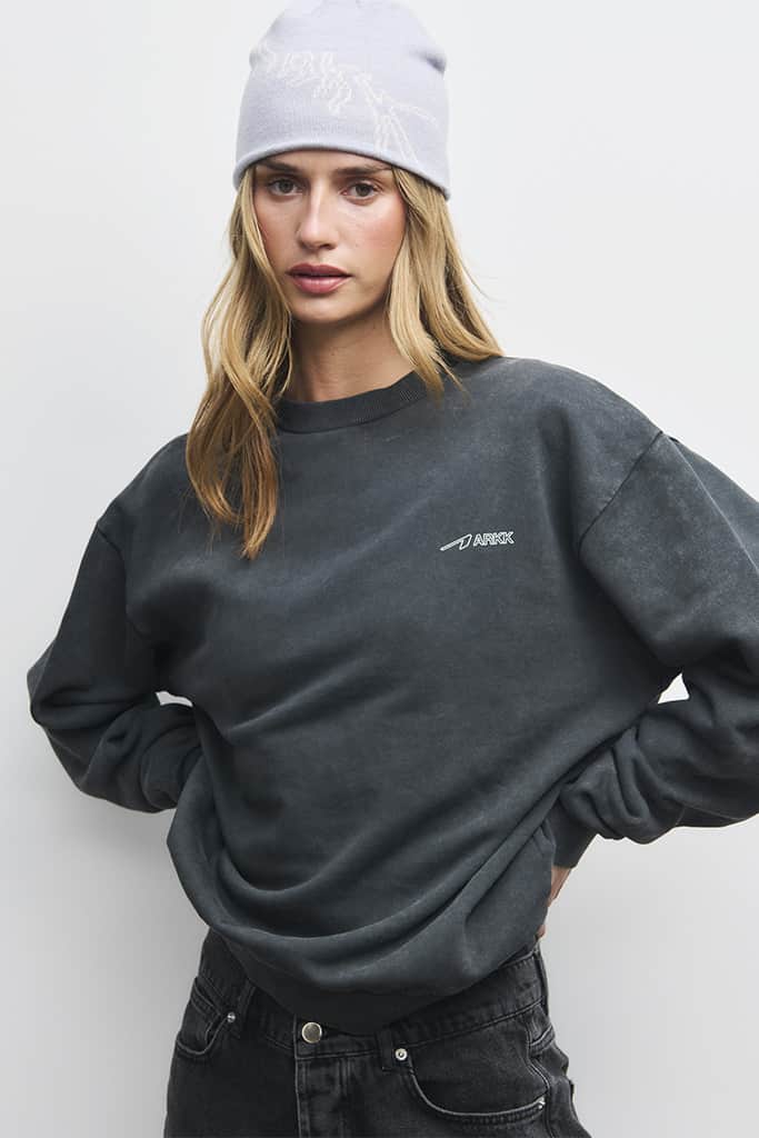 ARKK Apparel ARKK Boxy Crew 2.0 | Black Crewneck