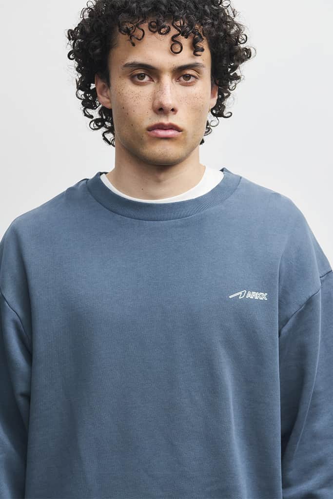 ARKK Apparel ARKK Boxy Crew 2.0 | Dusty Blue Crewneck
