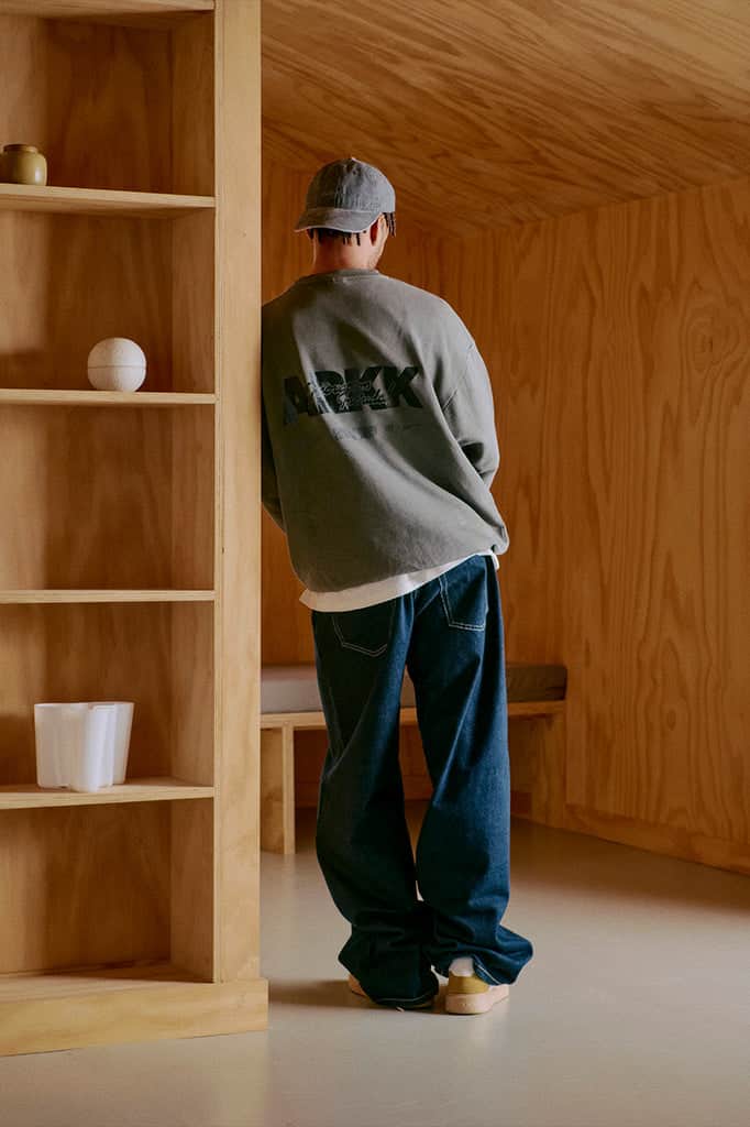 ARKK Apparel ARKK Boxy Crew 2.0 | Stone Crewneck