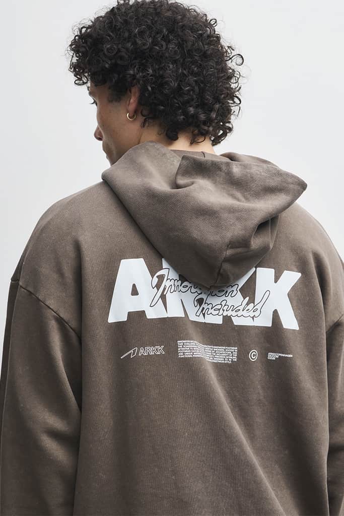 ARKK Apparel ARKK Boxy Hoodie 3.0 | Faded Brown Hoodie