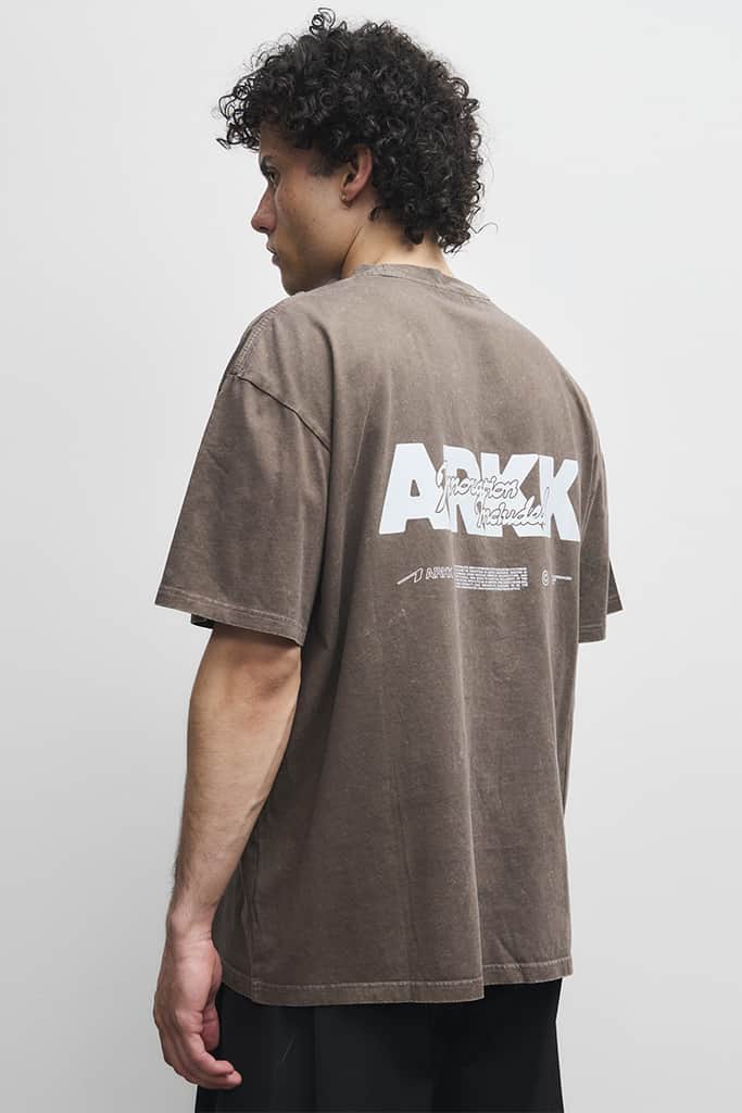 ARKK Apparel ARKK Boxy Tee 3.0 | Faded Brown T-Shirt