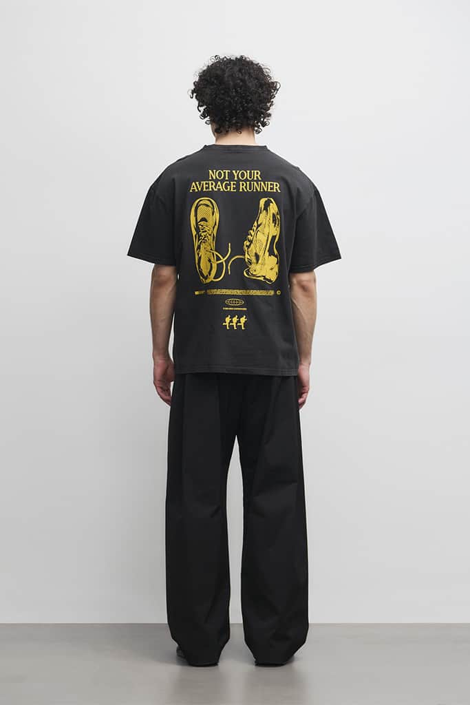 ARKK Apparel ARKK Boxy Tee 5.0 | Black Yellow T-Shirt