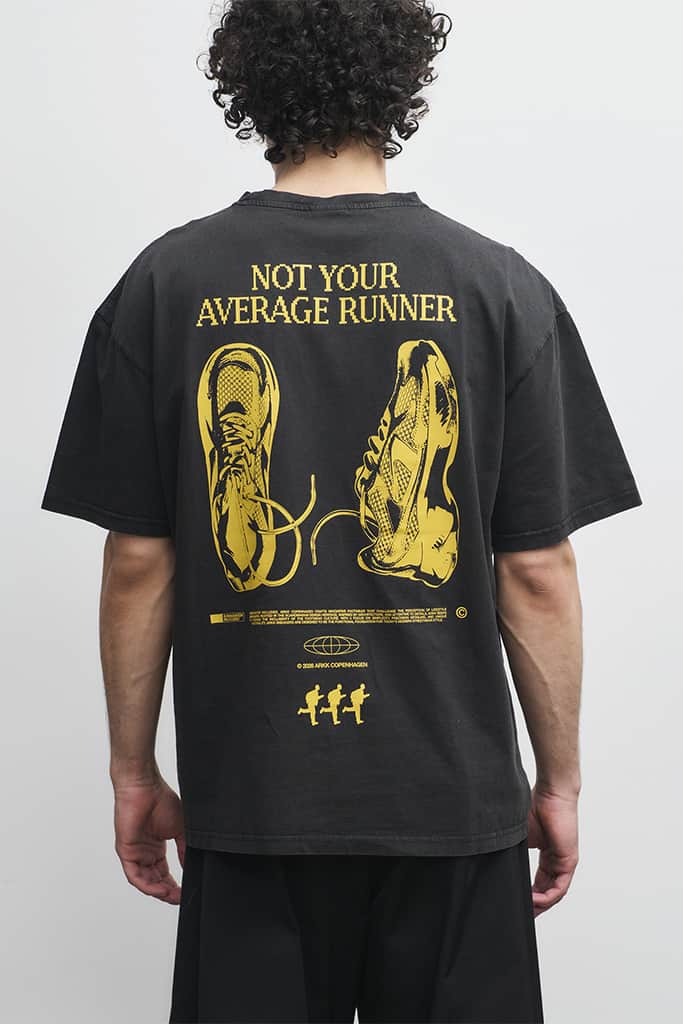 ARKK Apparel ARKK Boxy Tee 5.0 | Black Yellow T-Shirt