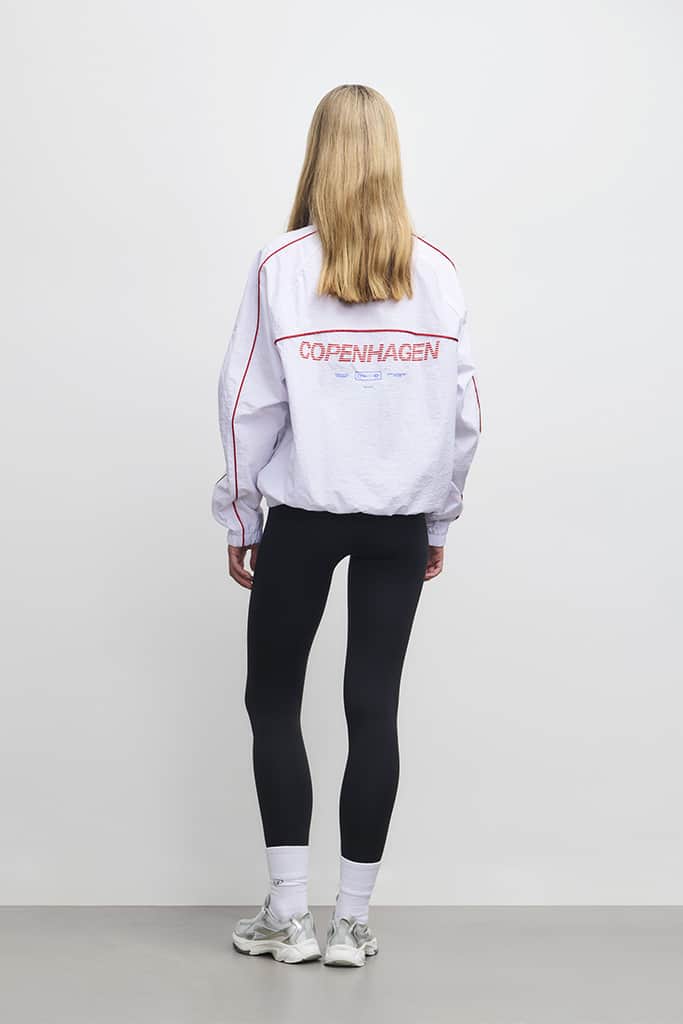 ARKK Apparel ARKK CPH Track Jacket | Off White Cherry Solid Blue Track Jacket