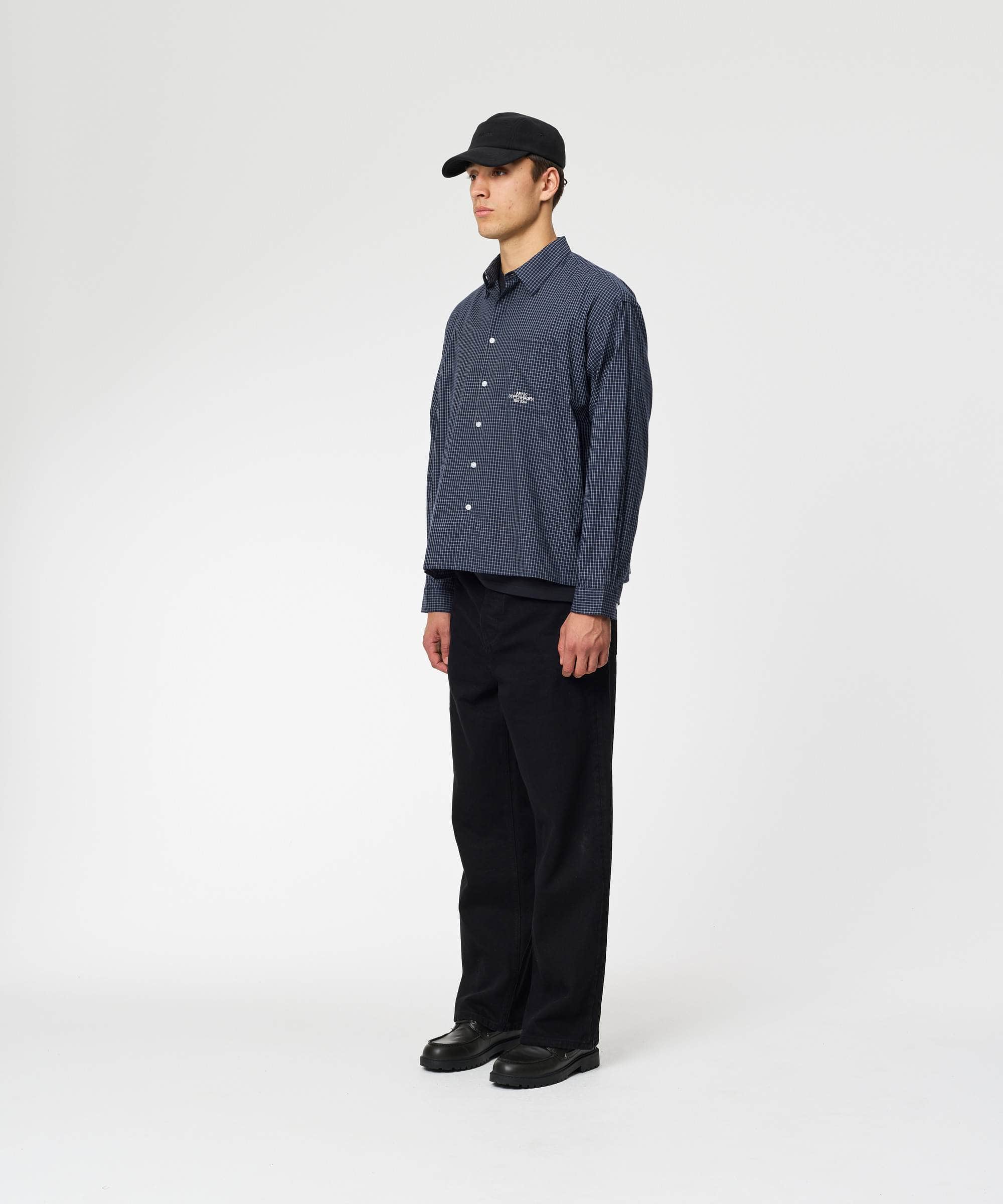 ARKK Apparel ARKK Checkered Shirt | Navy Shirt