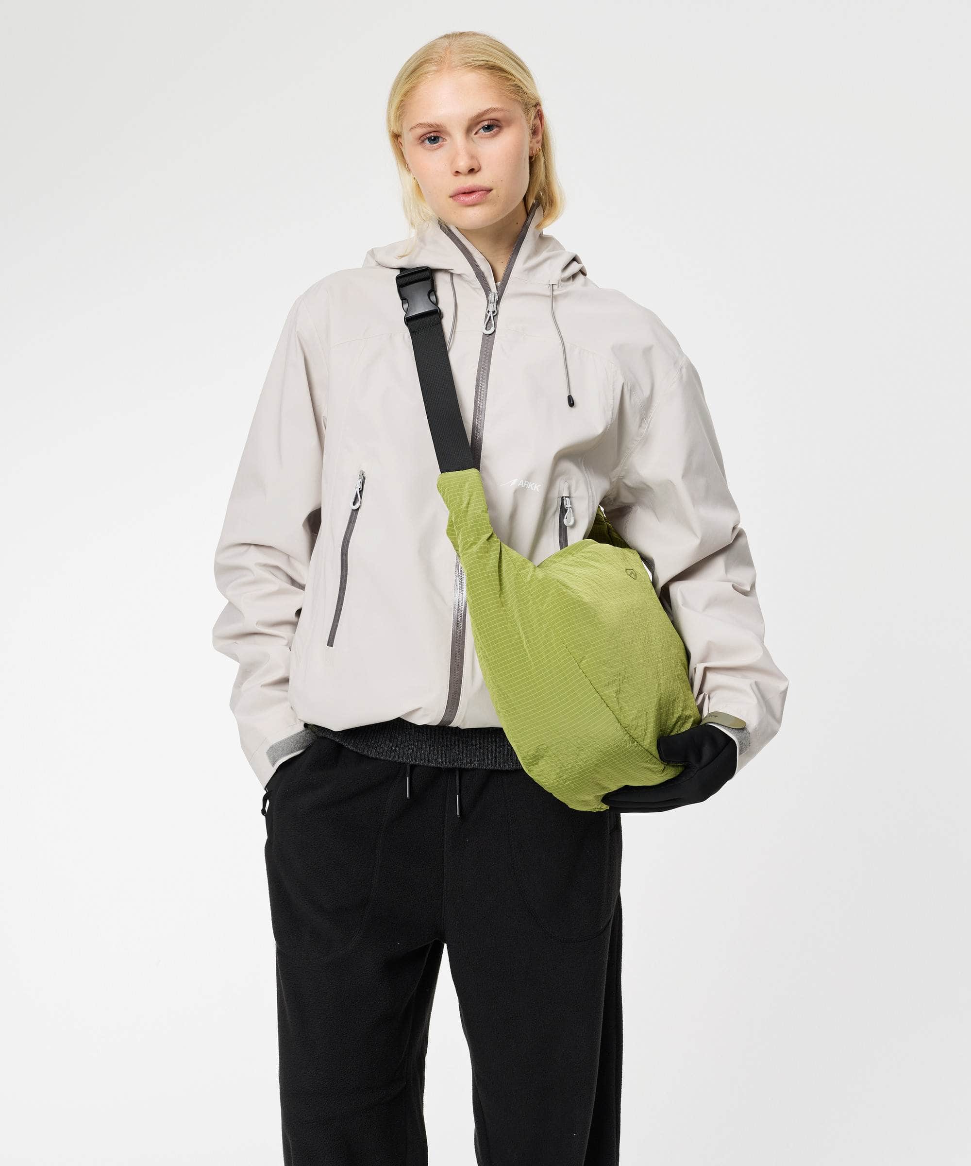 ARKK Accessories ARKK Core Sling Bag | Moss Grid Shoulderbag
