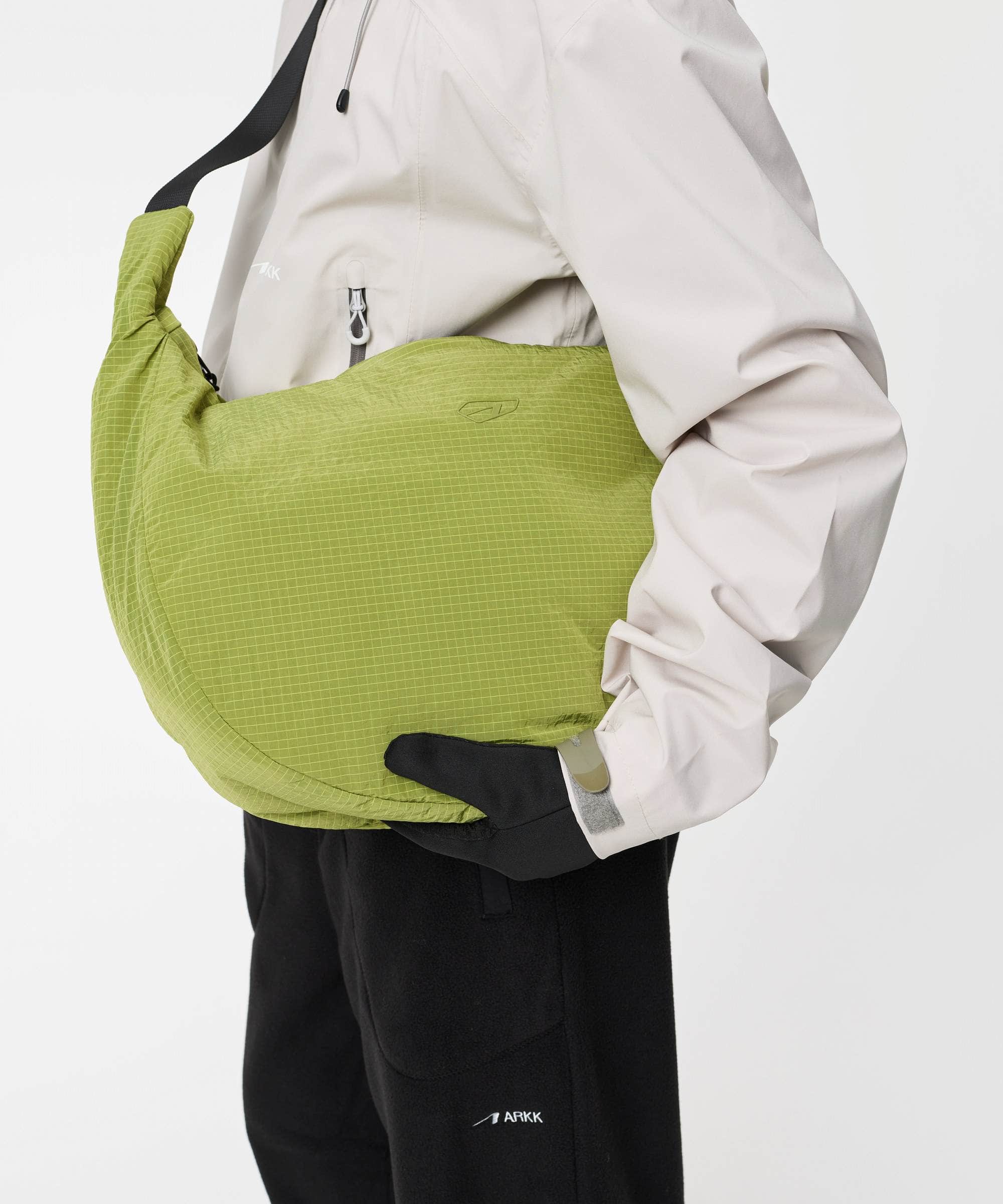 ARKK Accessories ARKK Core Sling Bag | Moss Grid Shoulderbag