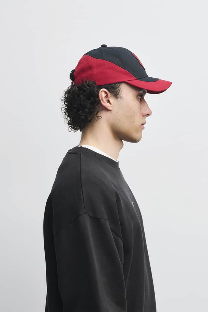 ARKK Accessories ARKK Football Cap | Black Red Cap