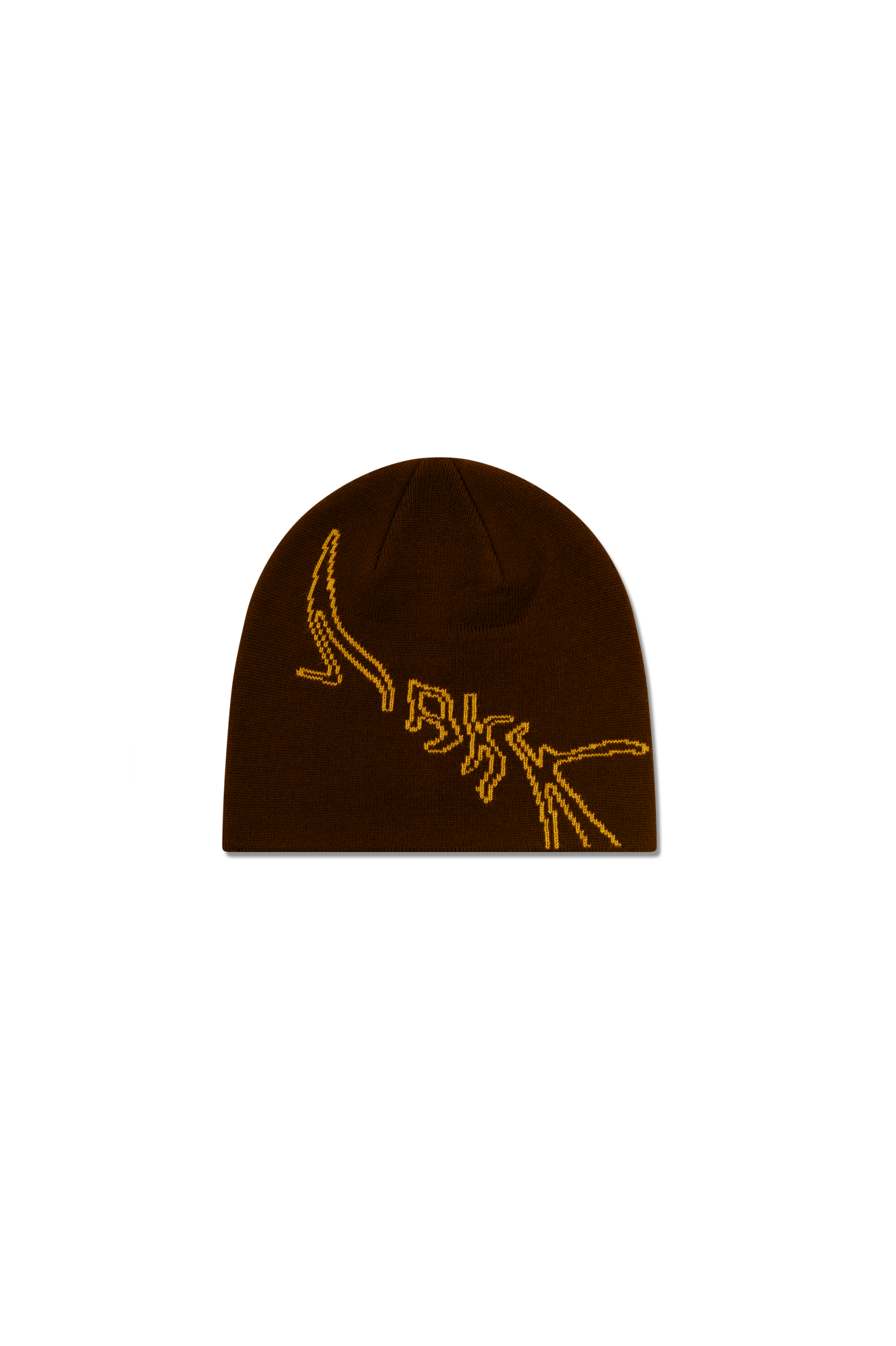 ARKK Accessories ARKK Graphic Beanie | Chocolate Yellow Beanie