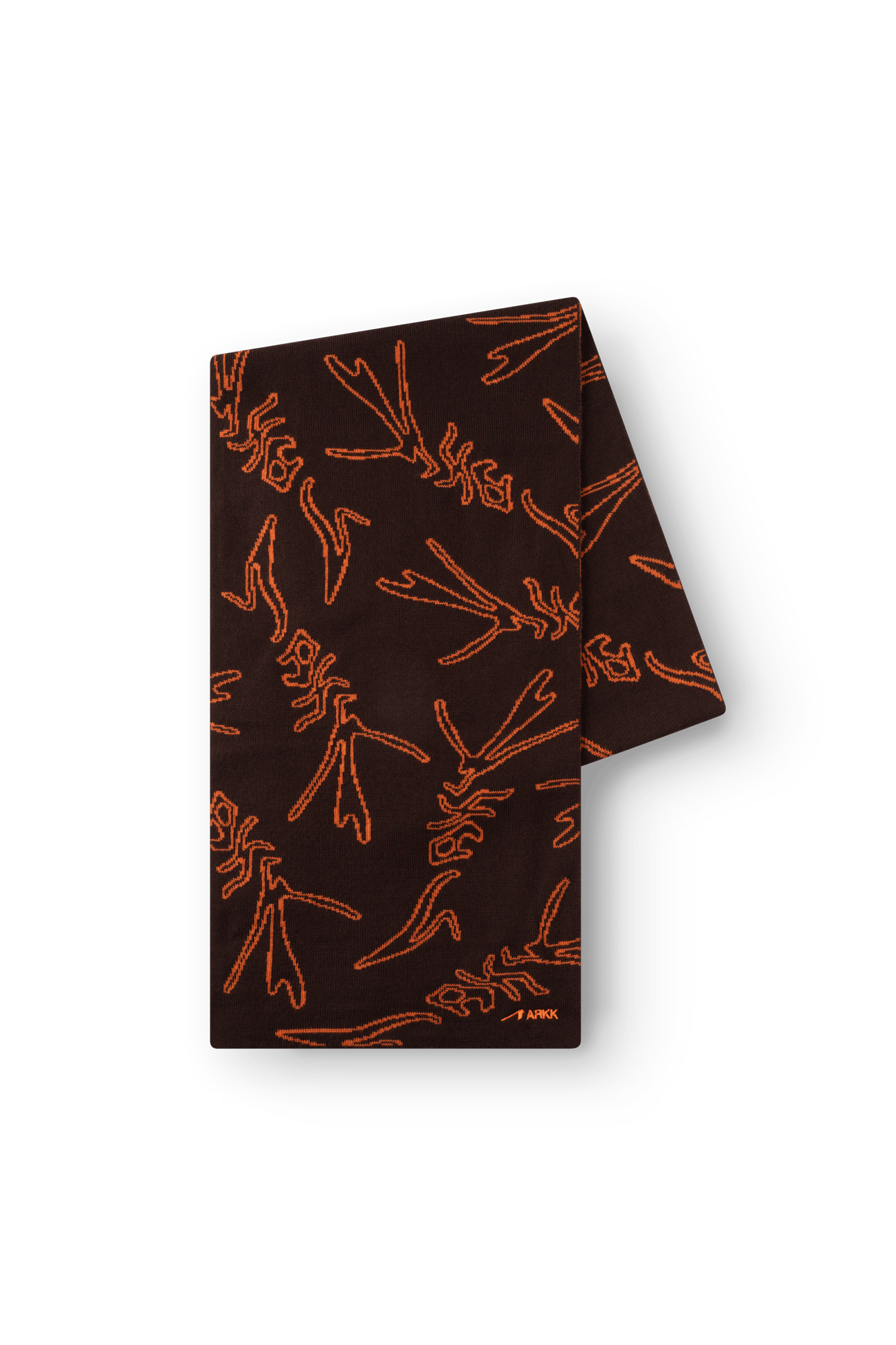 ARKK Accessories ARKK Liquid Scarf | Chocolate Orange Scarf