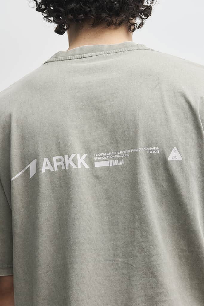ARKK Apparel ARKK Logo Boxy Tee | Khaki T-Shirt