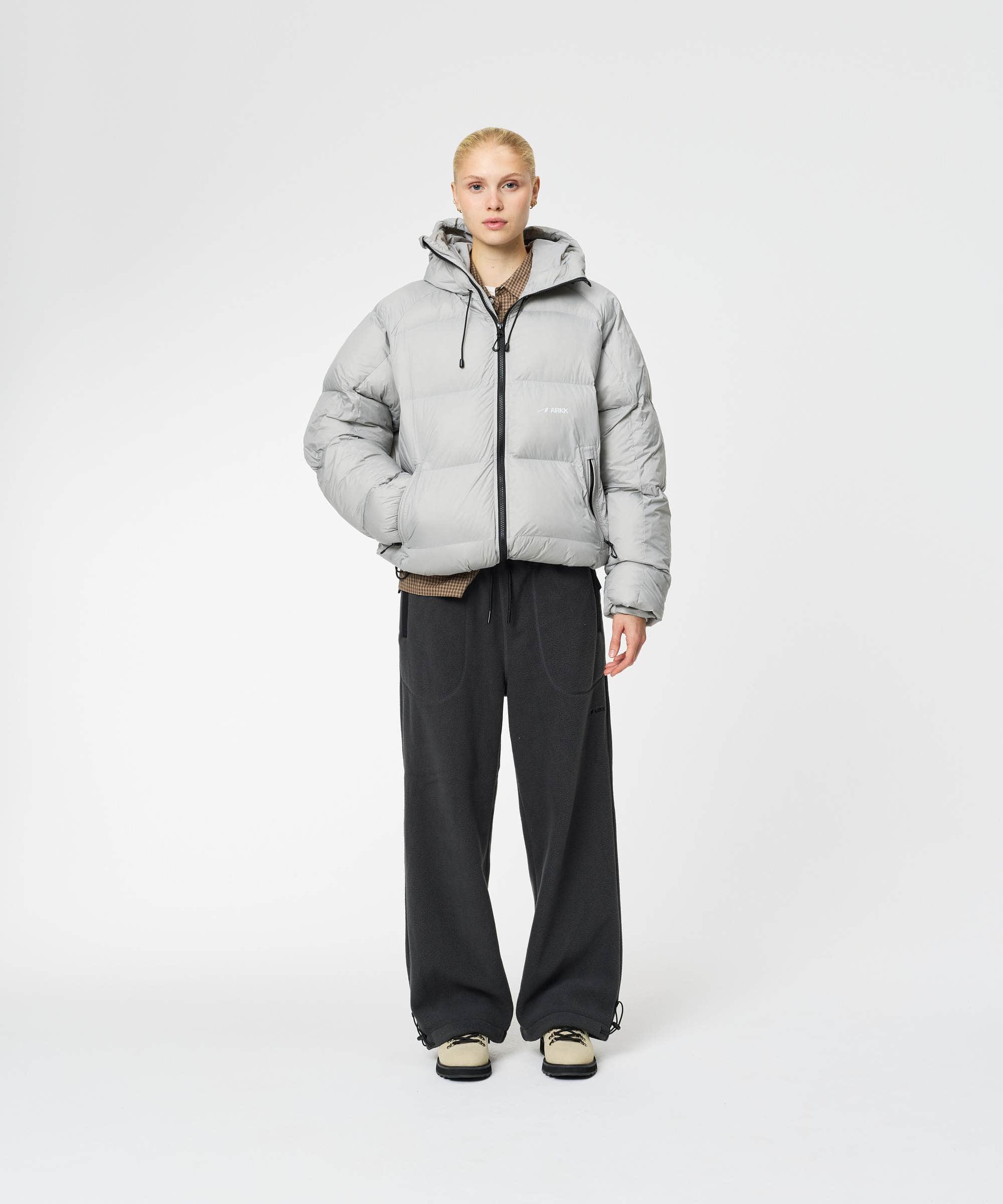 ARKK Apparel ARKK Logo Puffer | Grey Jacket