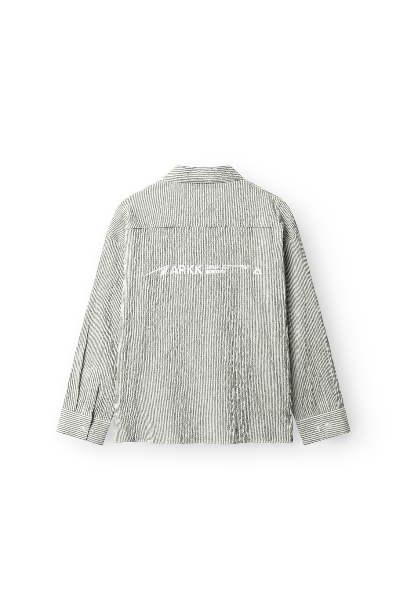 ARKK Apparel ARKK Logo Seersucker Shirt | Vintage Green Shirt