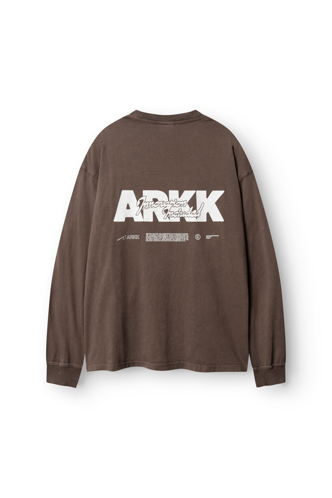 ARKK Apparel ARKK Long Sleeve 3.0 | Faded Brown T-Shirt