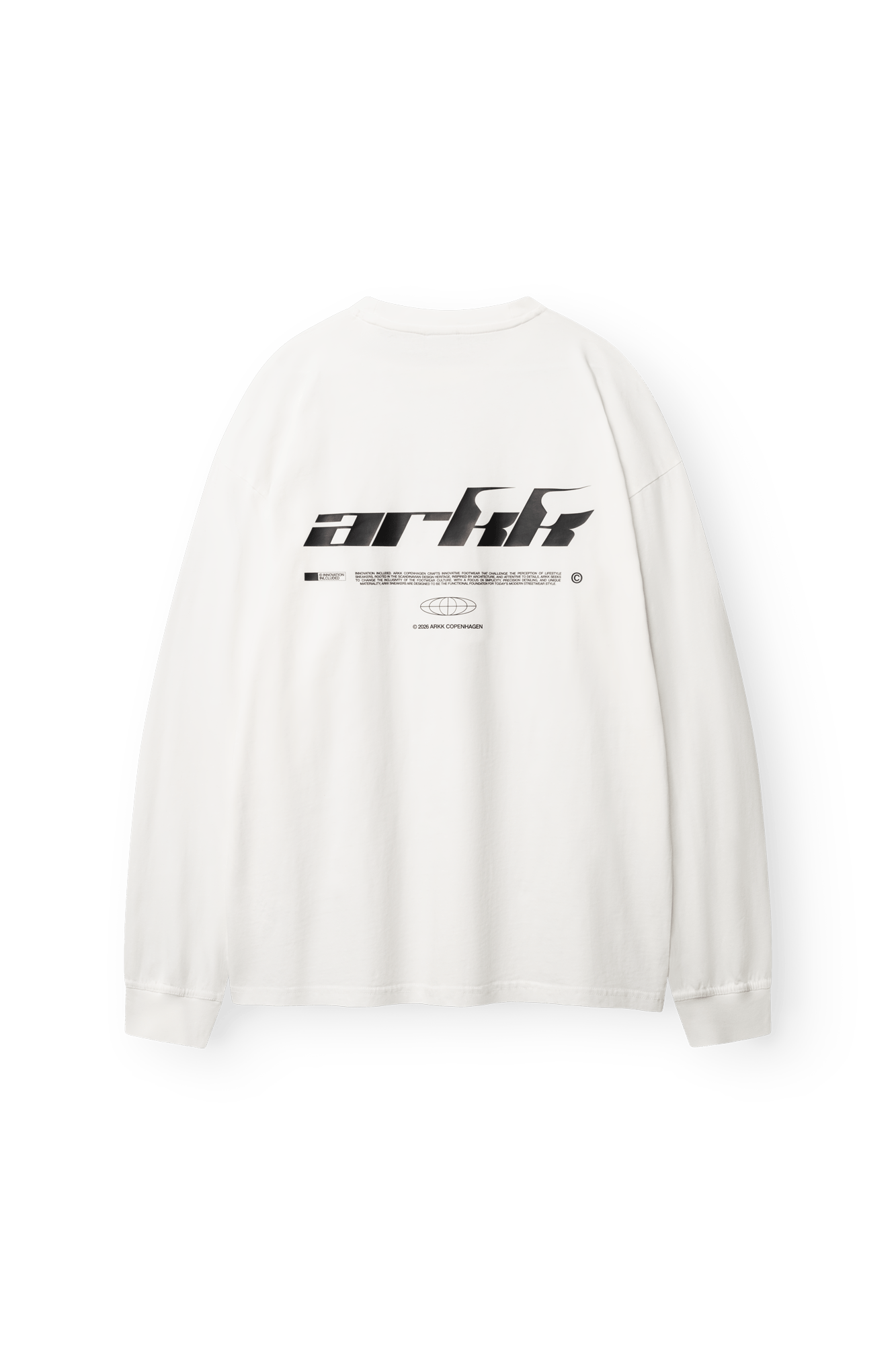 ARKK Apparel ARKK Long Sleeve 6.0 | Off White T-Shirt