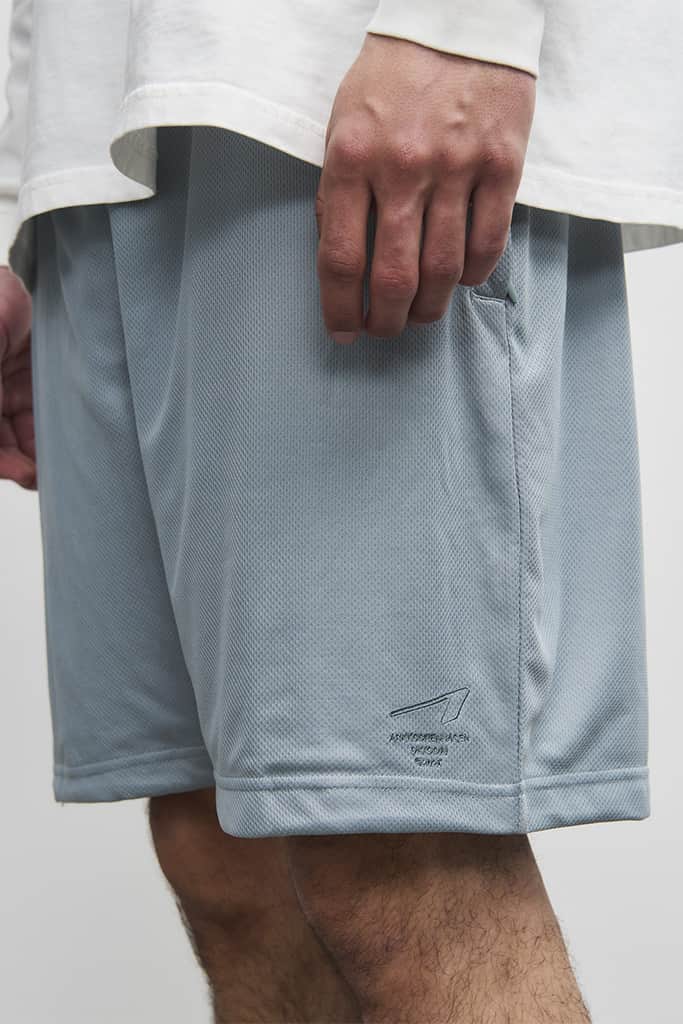 ARKK Apparel ARKK Mesh Shorts | Ice Grey Shorts
