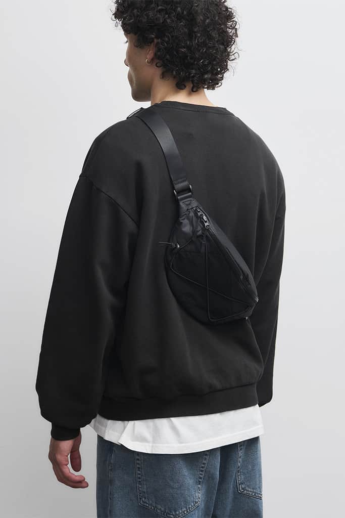 ARKK Accessories ARKK Nylon Bumbag | Black Bumbag