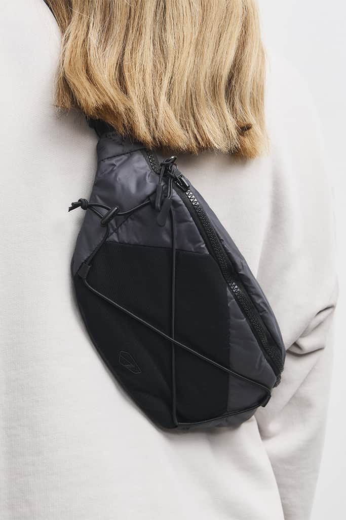 ARKK Accessories ARKK Nylon Bumbag | Black Grey Bumbag