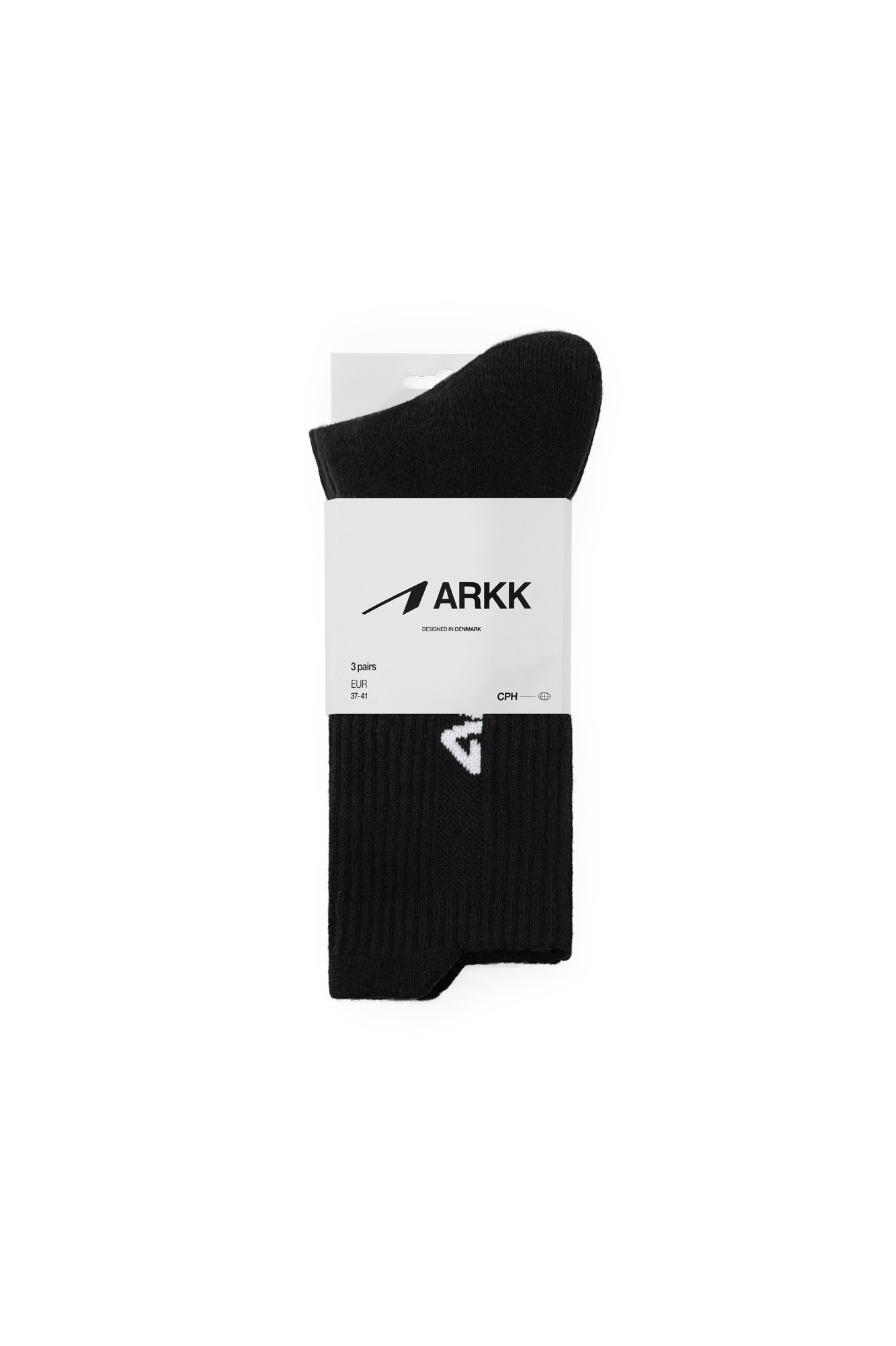 ARKK Accessories ARKK Tech Socks 3-pack | Black Socks