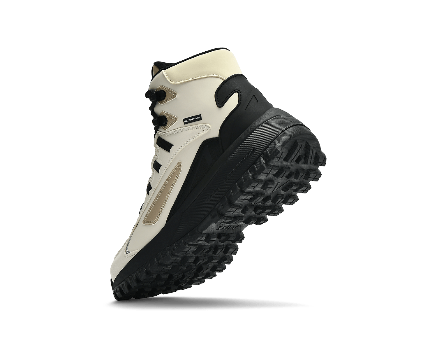 ARKK Essential Line Apaze Hightop | Antique White Black Apaze Hightop