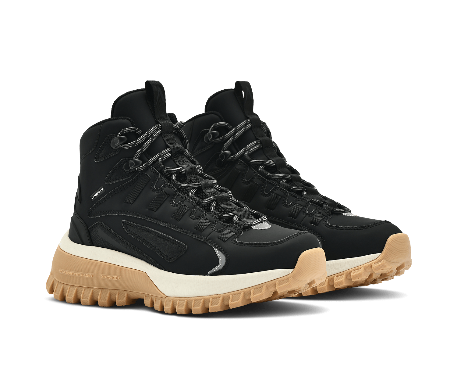 ARKK Essential Line Apaze Hightop | Black Gum Apaze Hightop