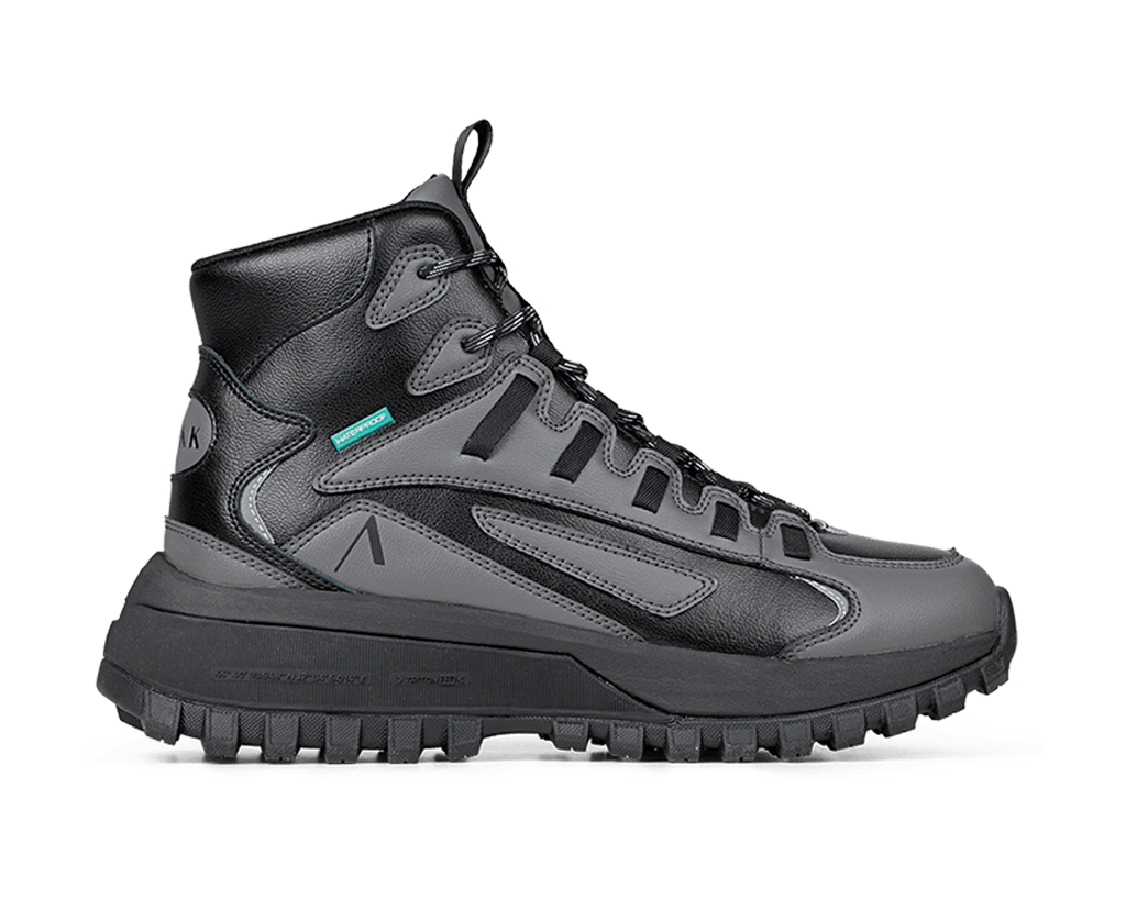 Apaze Hightop Leather HL T-S19 | Black Castlerock | Women