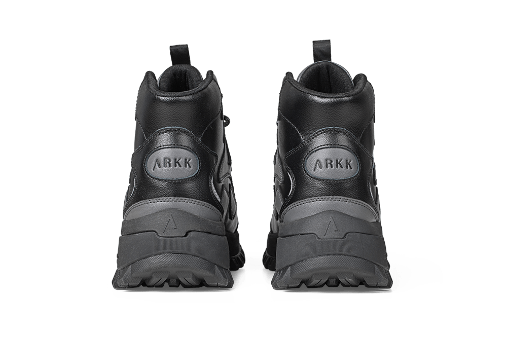 ARKK Collection Apaze Hightop Leather HL T-S19 | Black Castlerock | Women Apaze Hightop