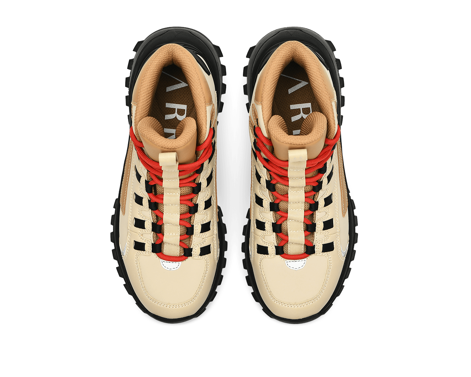ARKK Essential Line Apaze Hightop | Light Brown Black Apaze Hightop