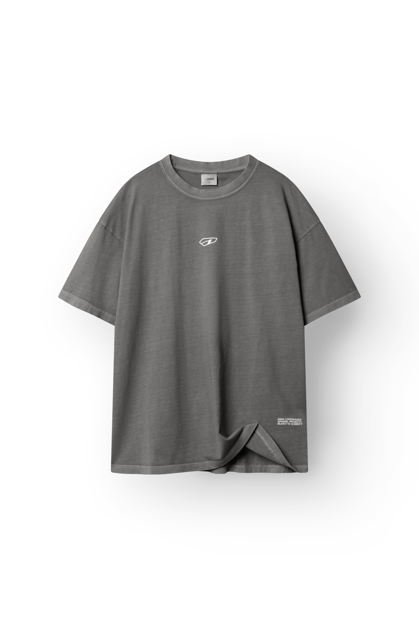 ARKK Apparel Core Boxy Tee | Grey T-Shirt