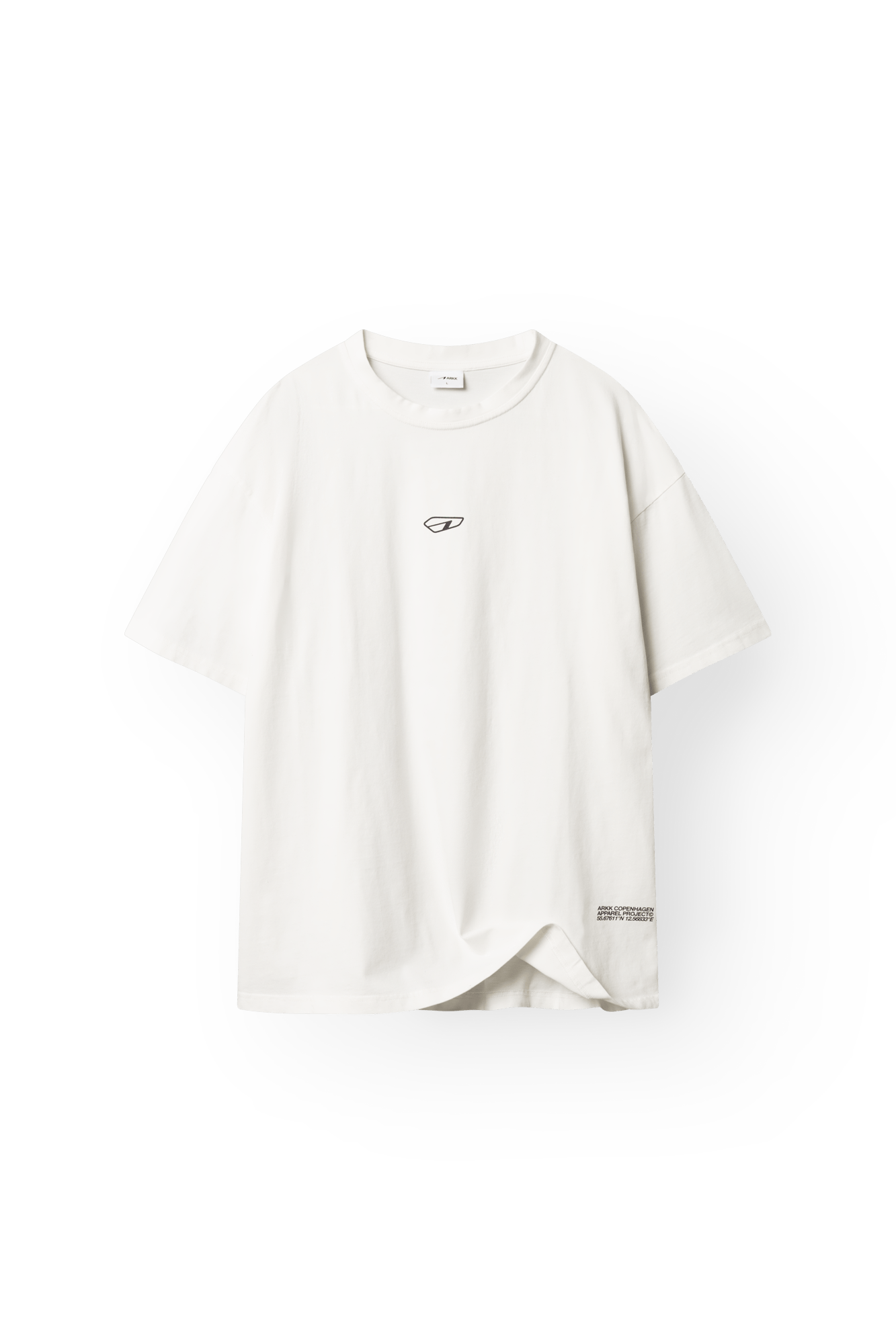 ARKK Apparel Core Boxy Tee | Off White T-Shirt