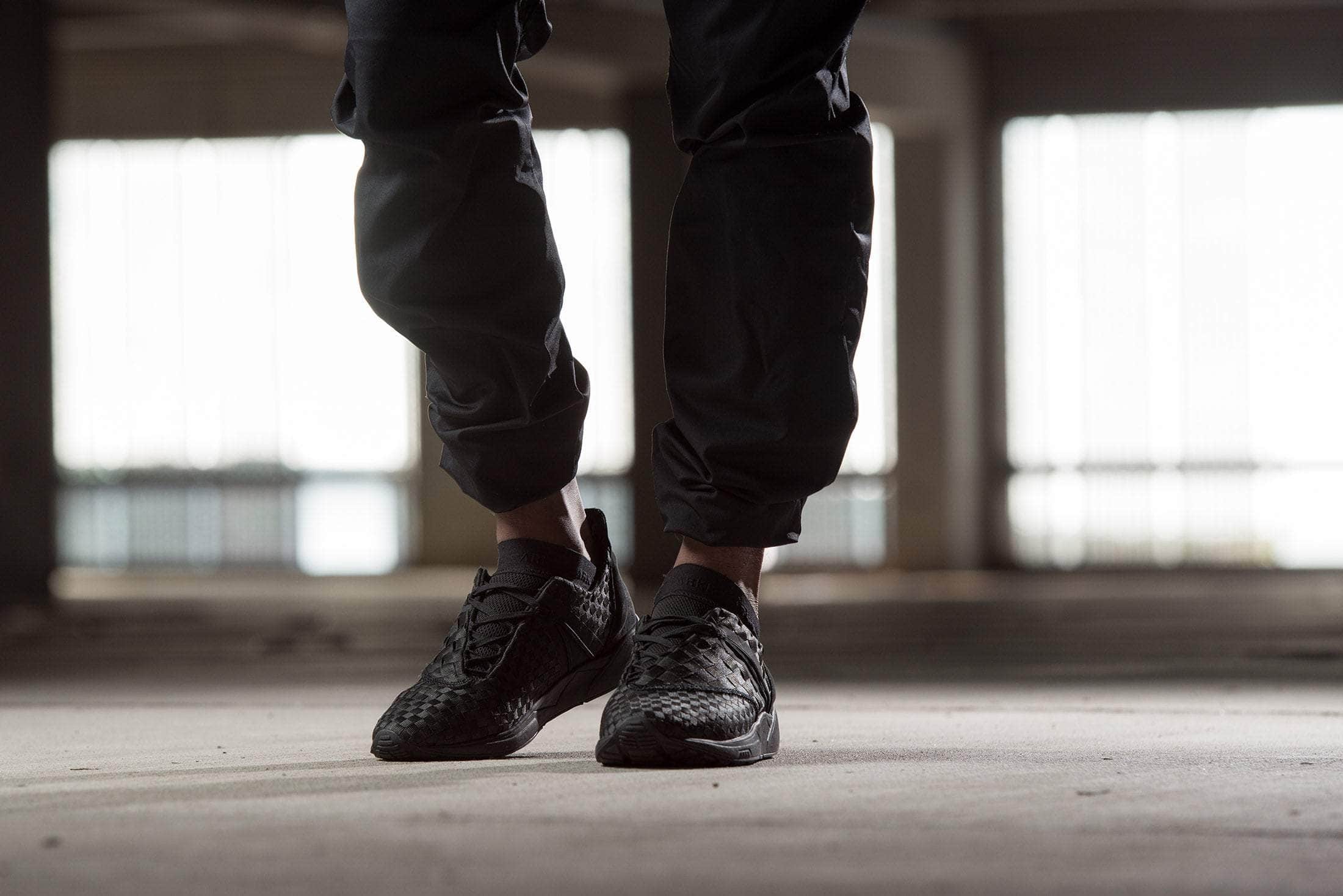 ARKK Collection Eaglezero Braided S-E15 Triple Black - Men Eaglezero Black