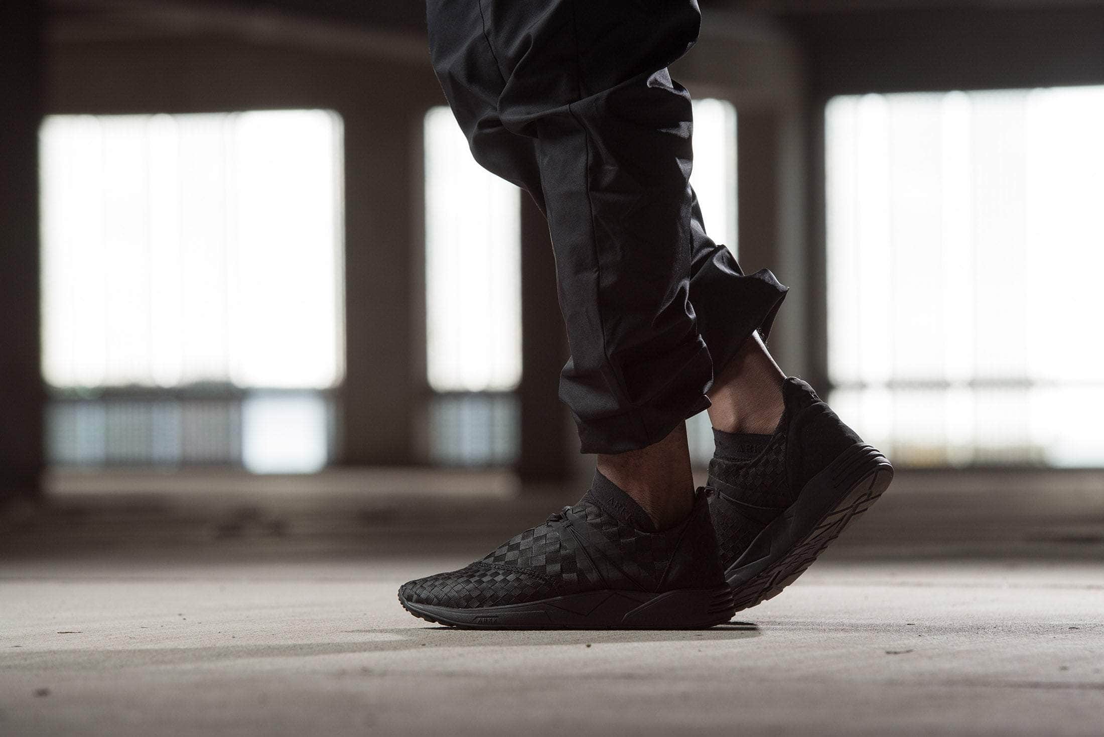 ARKK Collection Eaglezero Braided S-E15 Triple Black - Men Eaglezero Black