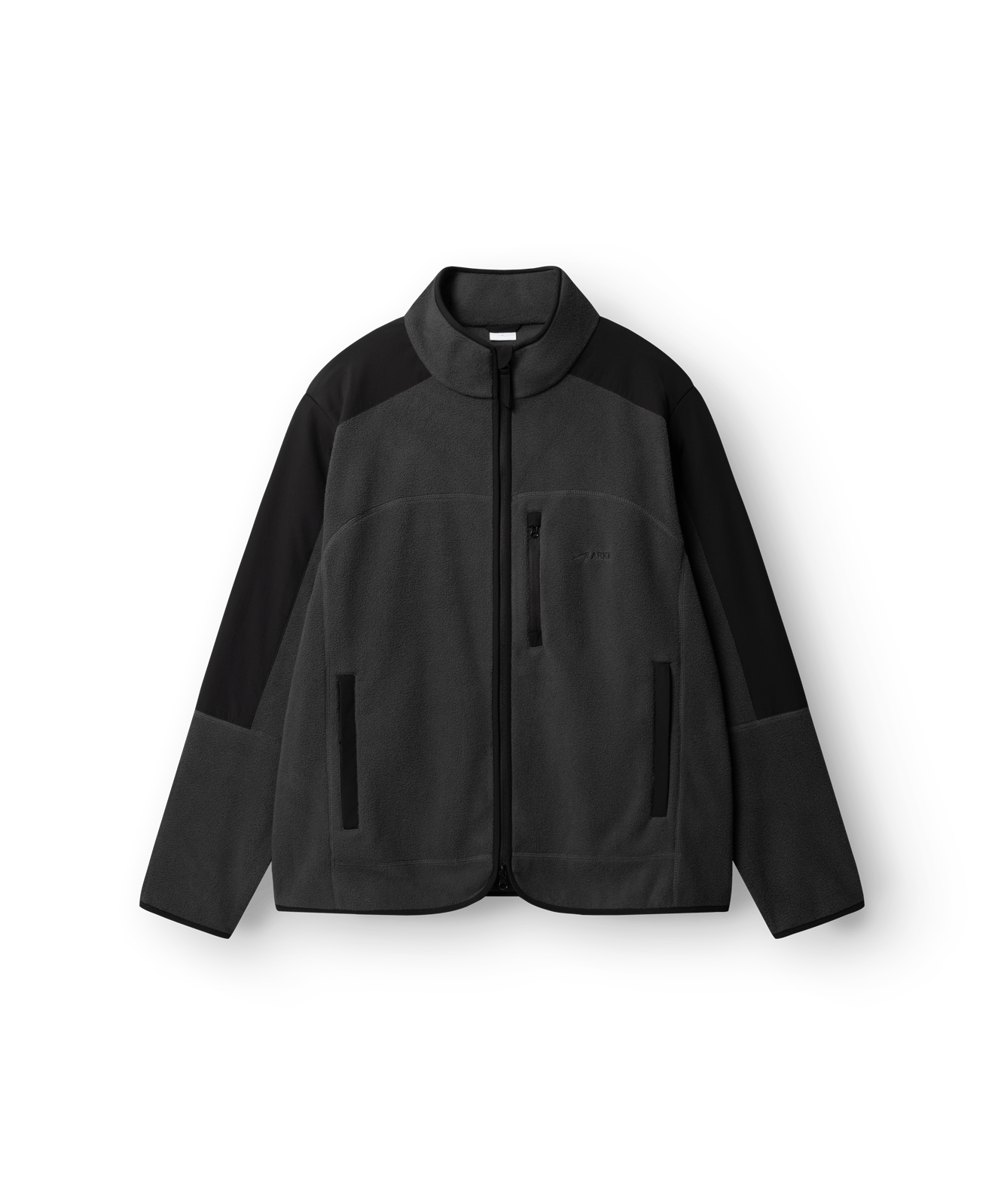 ARKK Apparel Elda Fleece Jacket | Dark Grey Jacket