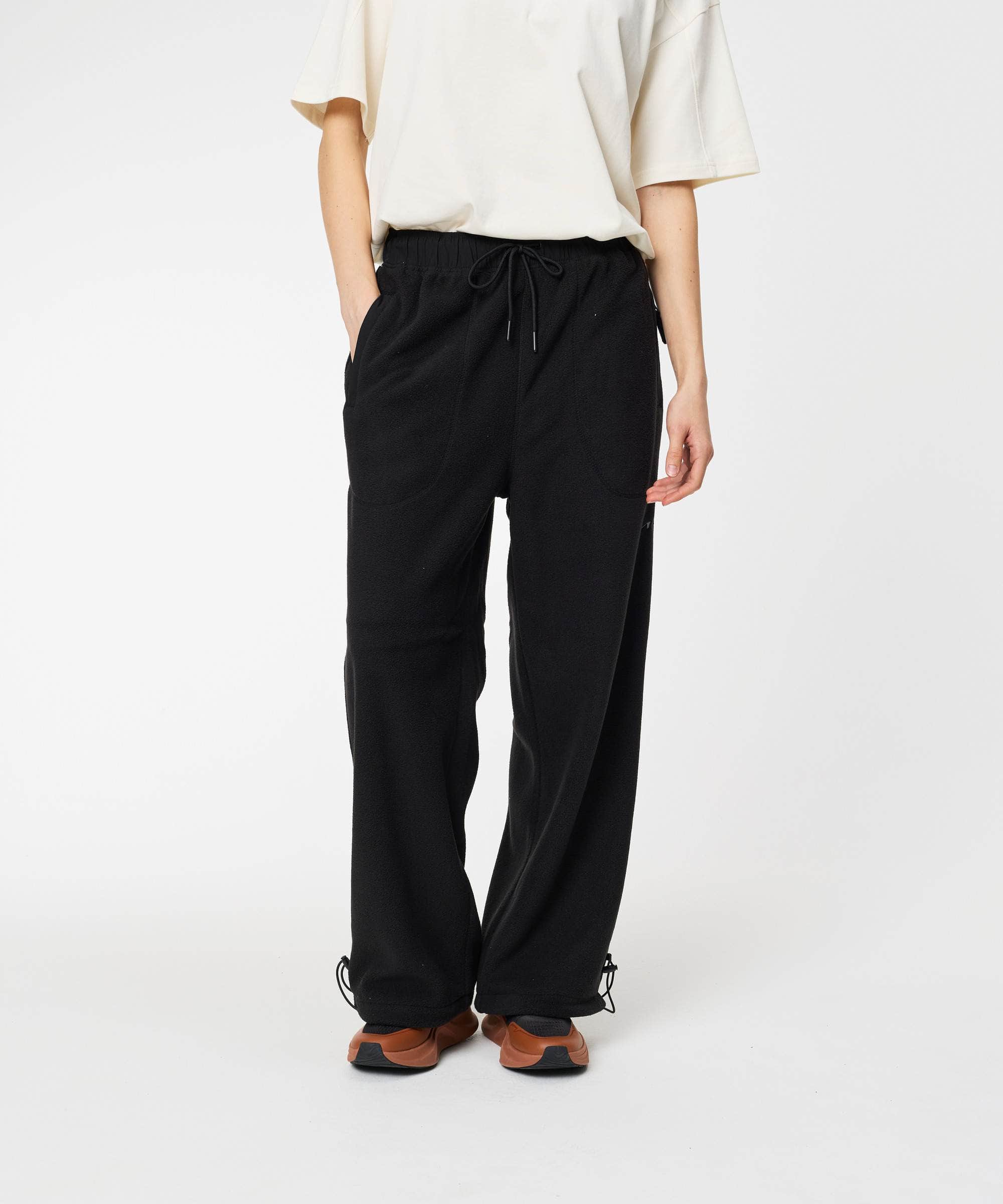 ARKK Apparel Elda Fleece Pants | Black Tech Pants