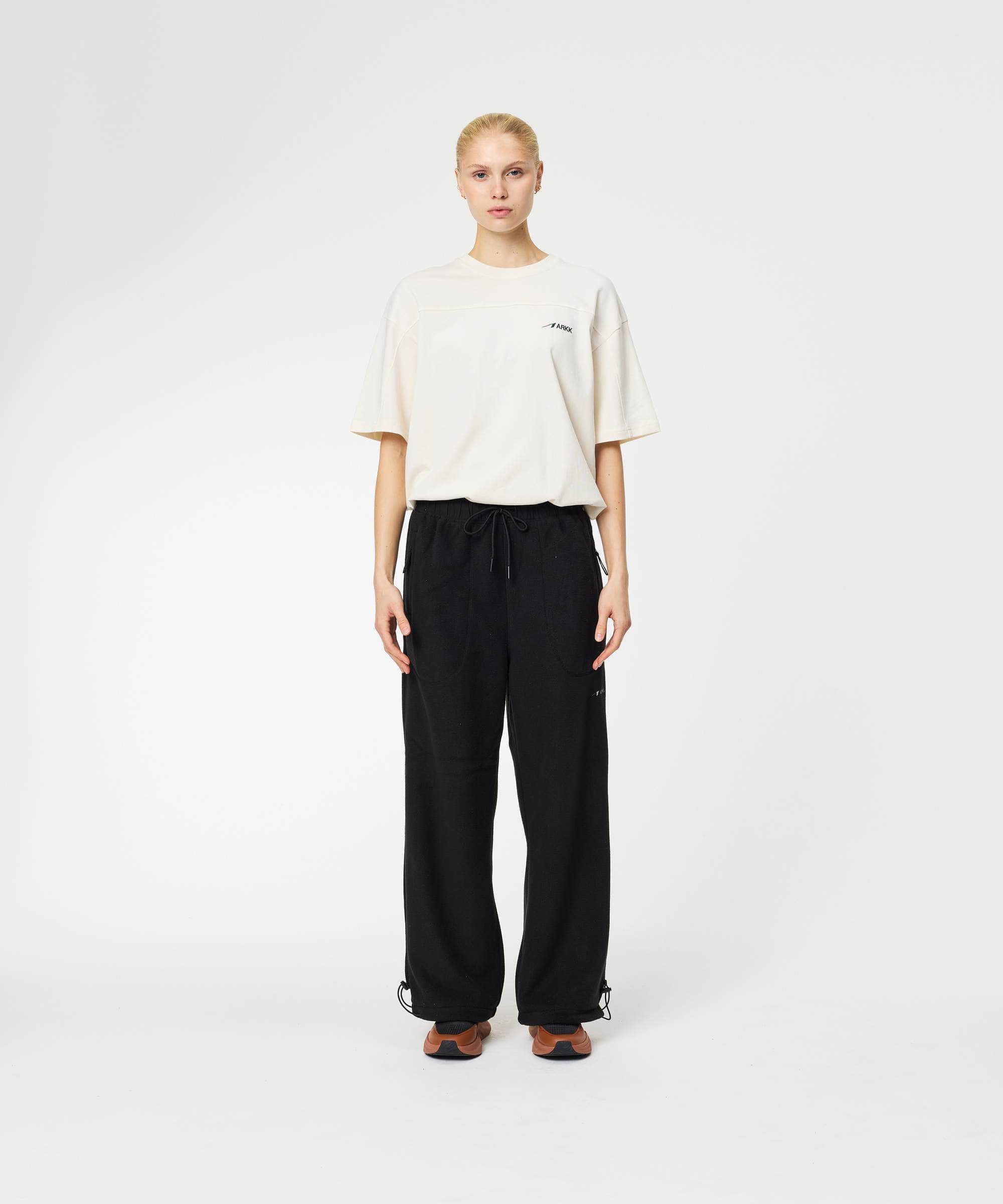 ARKK Apparel Elda Fleece Pants | Black Tech Pants