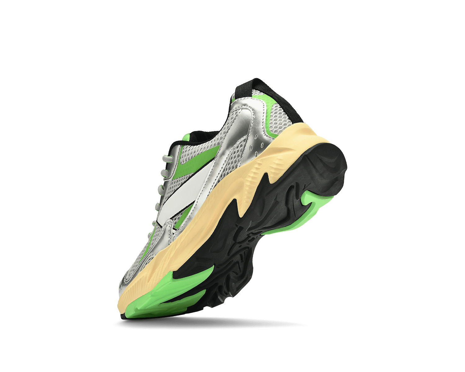 ARKK Essential Line Forma Runner | Grass Green Silver Forma Runner