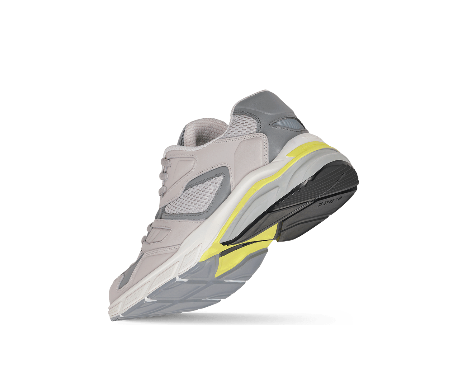 ARKK Collection Gravity Leather Space-R | Vapor Grey Acid Lime | Men Gravity