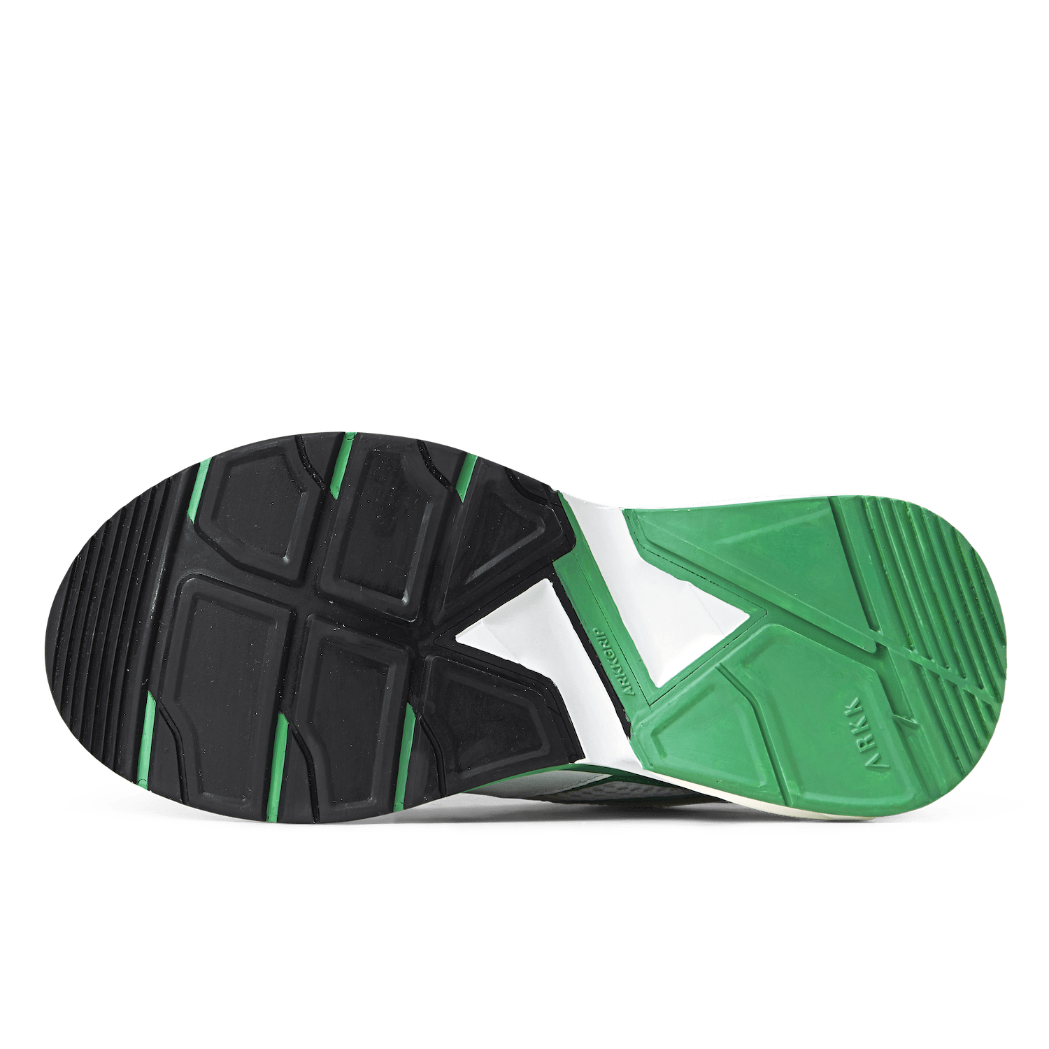 ARKK Collection Gravity Leather Space-R | White Green Tambourine | Men Gravity