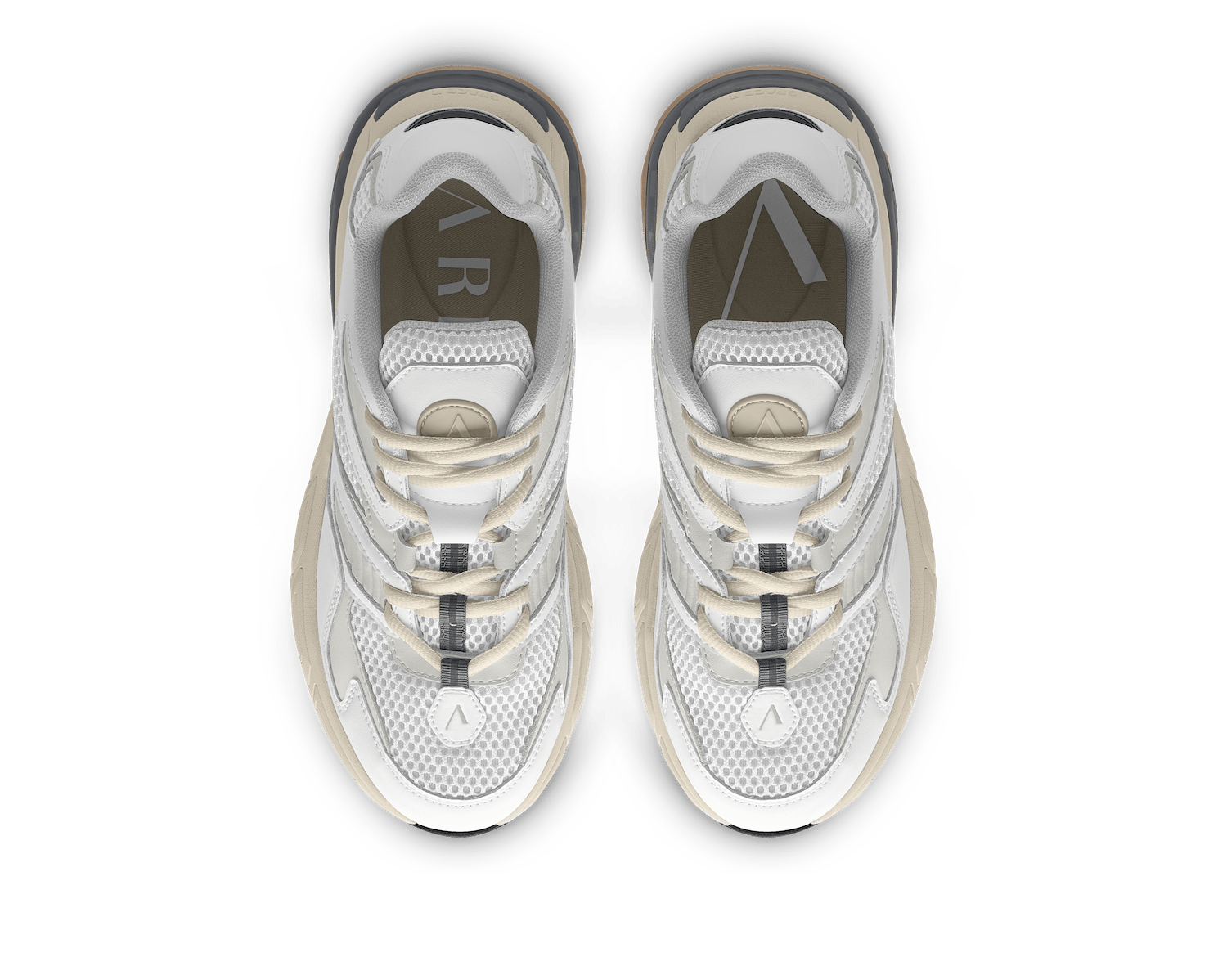 ARKK Collection Gravity Leather Space-R | White Turtledove | Men Gravity