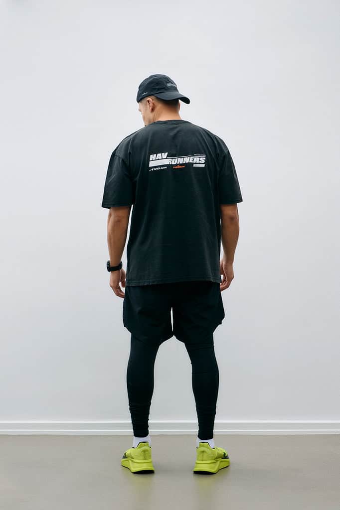 ARKK Apparel HAV Runner Boxy Tee | Black T-Shirt
