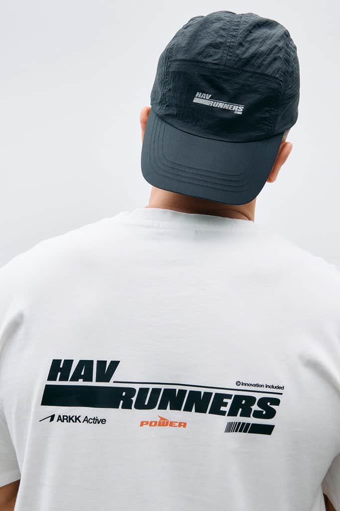ARKK Apparel HAV Runner Boxy Tee | White T-Shirt