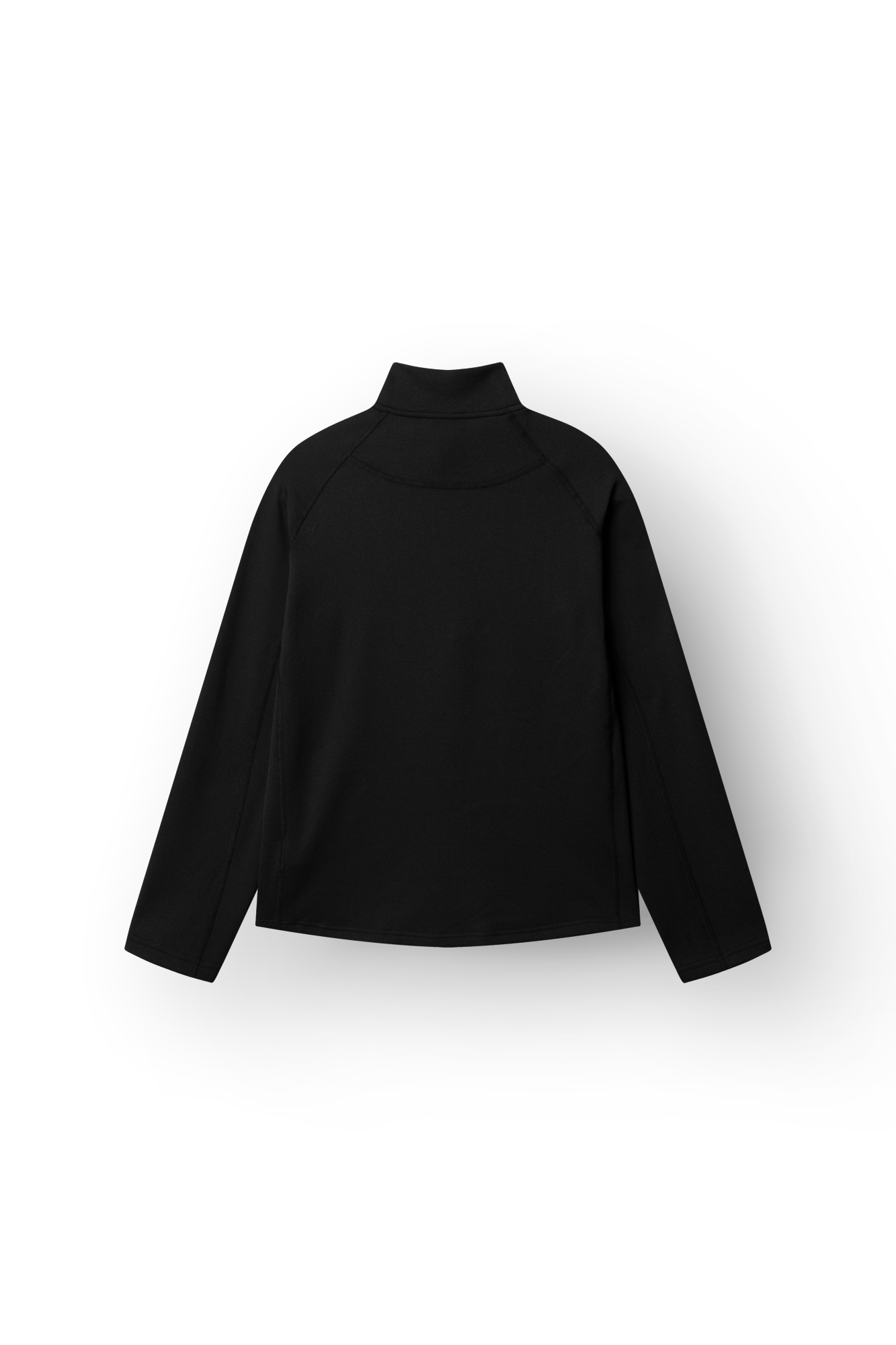ARKK Apparel Hav Runner Half Zip | Black - Men Sweatshirt