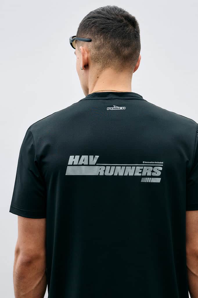 ARKK Apparel Hav Runner Tee | Black - Men T-Shirt