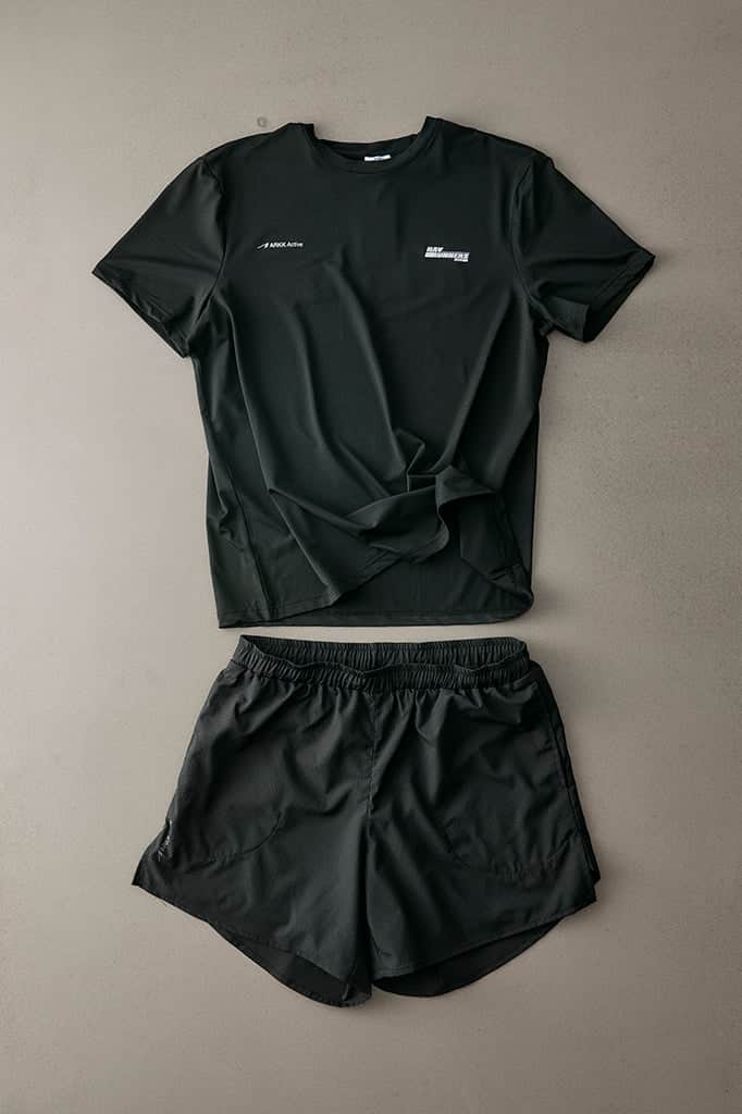 ARKK Apparel Hav Runner Tee | Black - Men T-Shirt