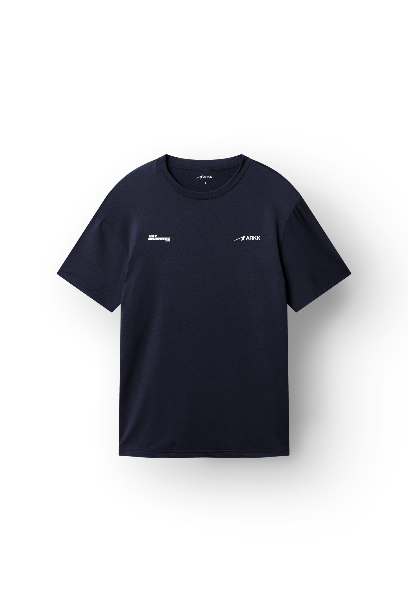 ARKK Apparel Hav Runner Tee | Navy T-Shirt