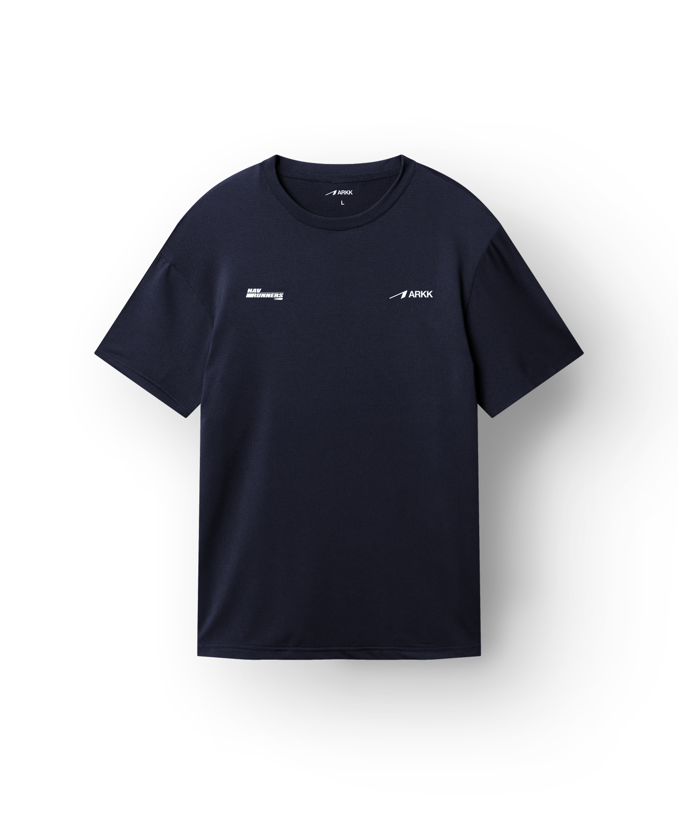 ARKK Apparel Hav Runner Tee | Navy T-Shirt
