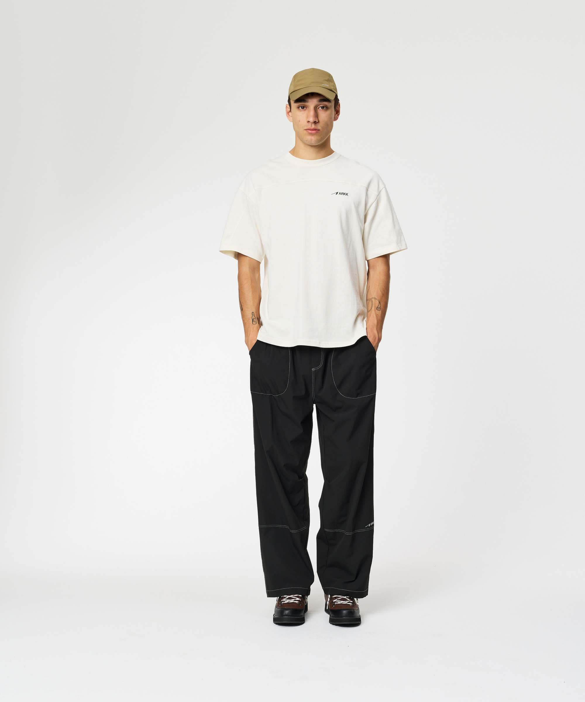 ARKK Apparel Heavy Tee | Warm White T-Shirt